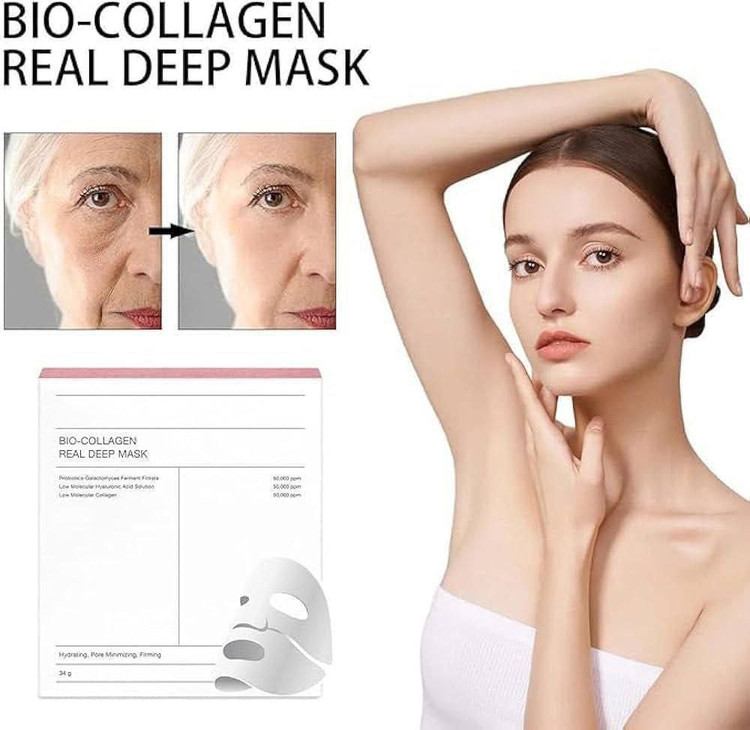 ماسک صورت کلاژن و جوانساز بایودنس