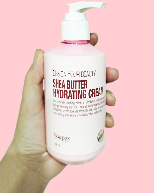 کرم مرطوبکننده و آبرسان حاوی شی باتر