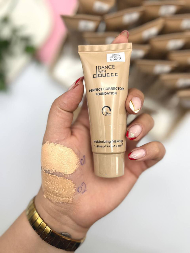 کرم پودر حاوی spf