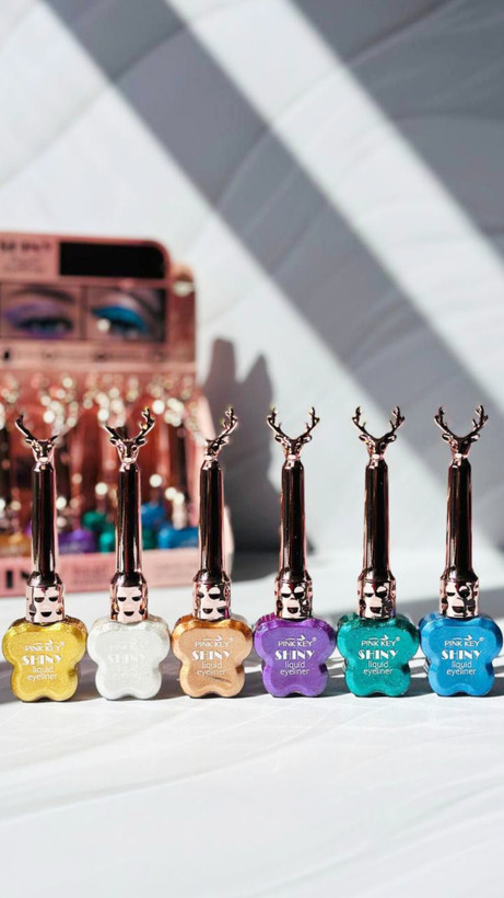 خط چشم رنگی شاین دار