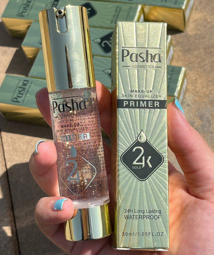 پرایمر کلاژن دار و طلا پاشا