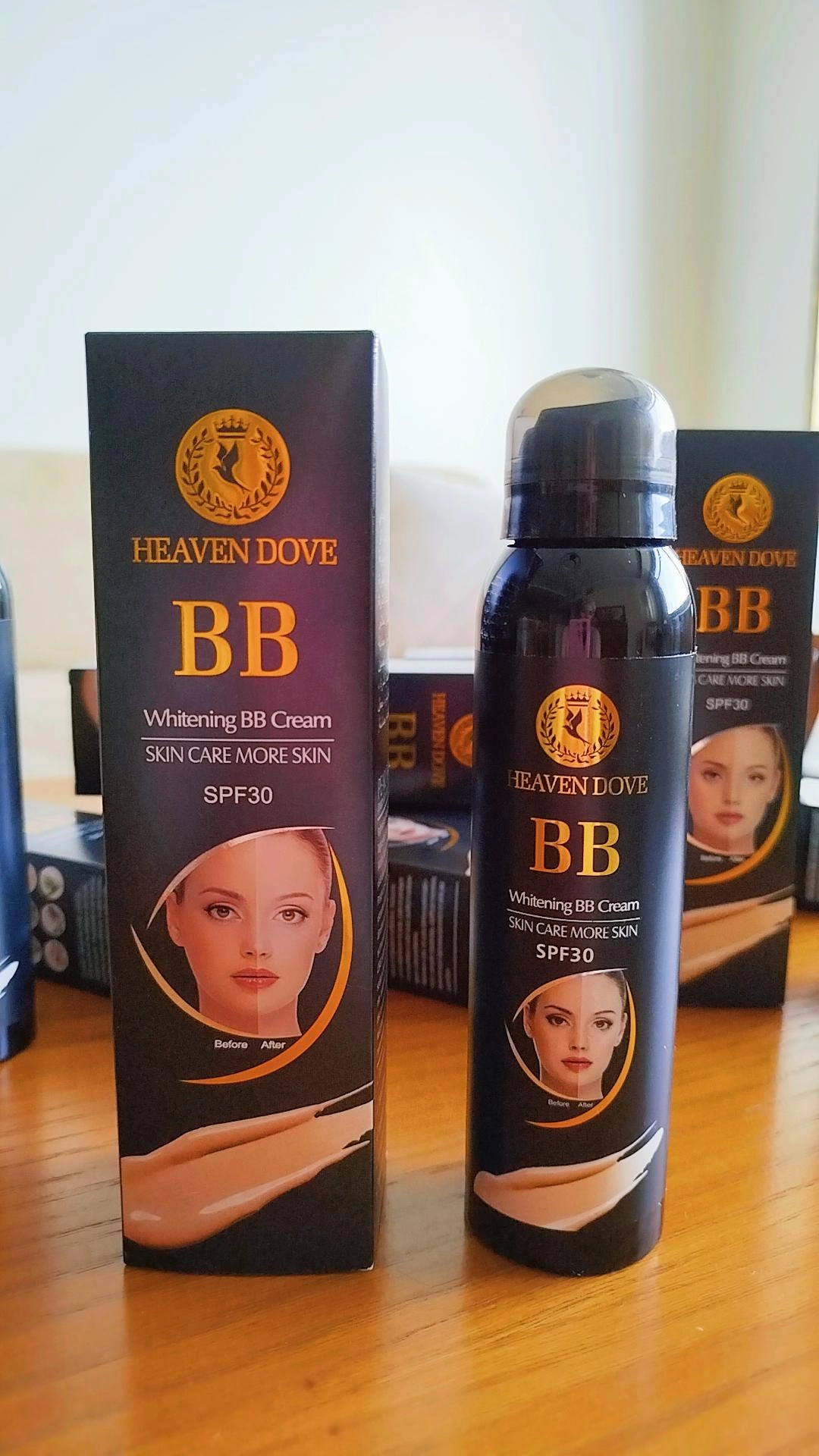 اسپری BB کرم روشن کننده همراه با SPF30 برند هیون داو