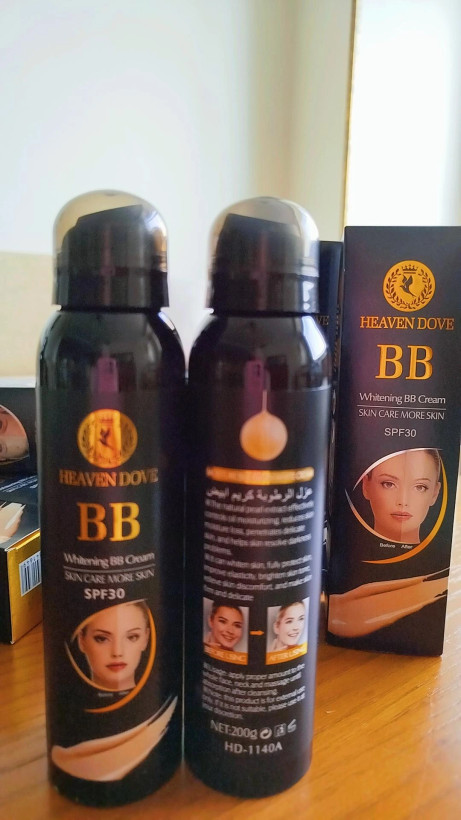 اسپری BB کرم روشن کننده همراه با SPF30 برند هیون داو