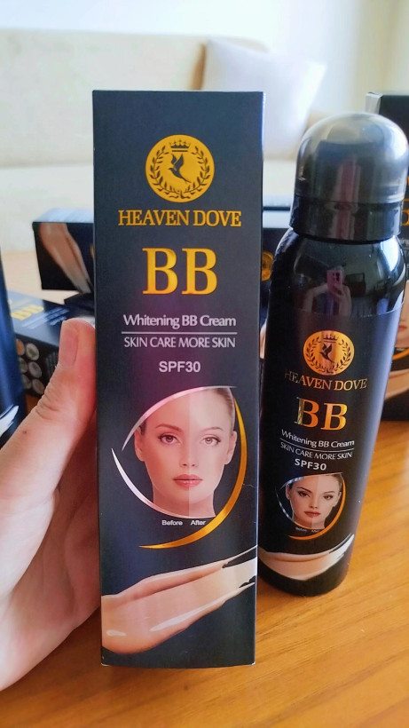 اسپری BB کرم روشن کننده همراه با SPF30 برند هیون داو