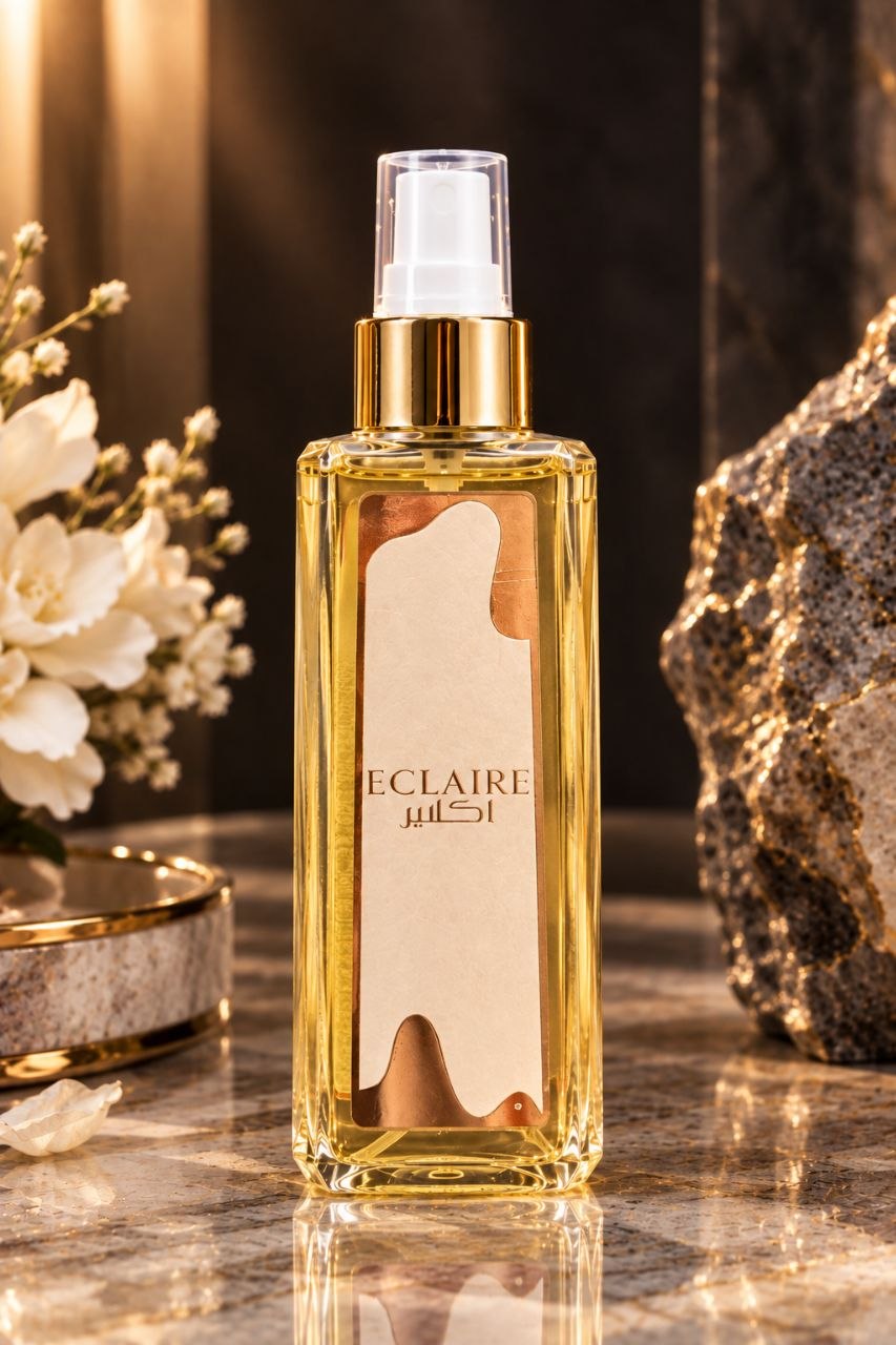 «اسپری معطر اکلر ECLAIRE | عطر طلایی لوکس