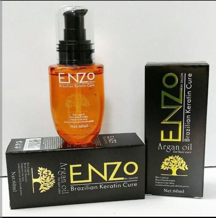 روغن آرگان مو انزو ENZO مدل کراتین برزیلی – ۶۰ میلیلیتر